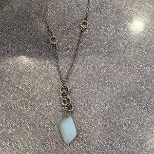 adjustable stone necklace